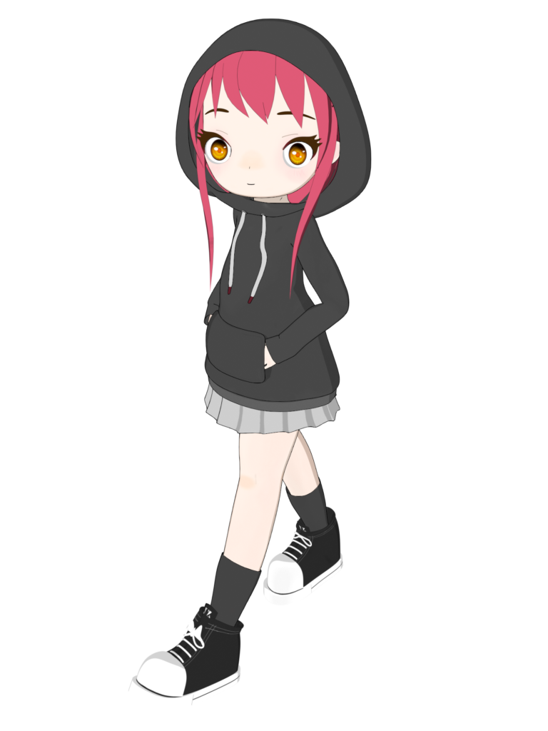 キャラクターの正面